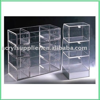 Clear acrylic display shelf
