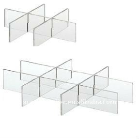 Acrylic Clear Cube Cosmetic Makeup Organizer 5 Drawers