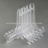 2013___5 Pcs Clear Acrylic Plate Display Easel Stand Holders