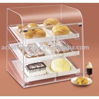 Acrylic cake display stand