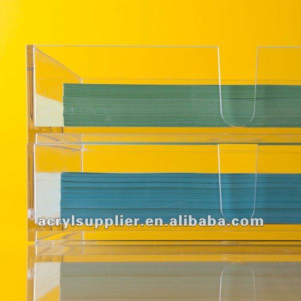 Clear Acrylic Stacking Letter Holder