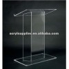 Clear modern stable acrylic acrylic lectern