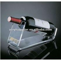 acrylic wine bottle display