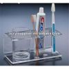 clear arcylic toothbrush-holder
