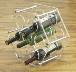 2012 high quality acrylic wine with holder