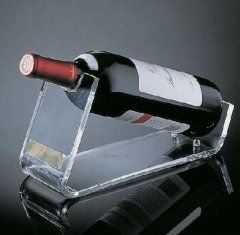 2012 acrylic wine with holder