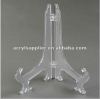 5 Pcs Clear Acrylic Plate Display Easel Stand Holders