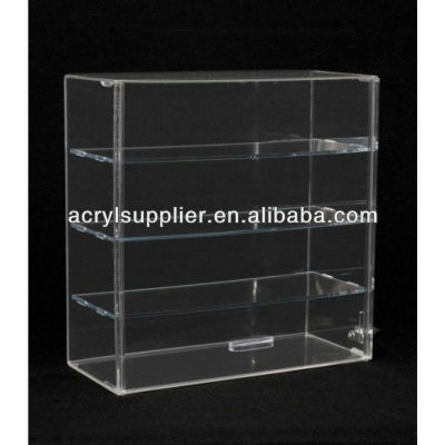 Acrylic display case/stand with lock