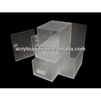multifunction clear Arcylic Boxes with partition