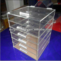 acrylic organizer with drawers