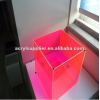 Acrylic Plexiglass Display Case/5 Sides Acrylic Display Box with polished edges