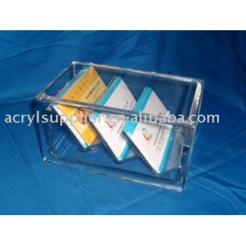 Transparent acrylic pallet display boxes