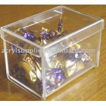 Modern-designed acrylic candy box for home and shop