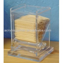 acrylic toothpick holder