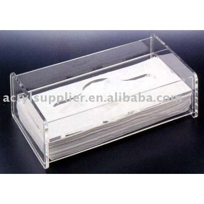 acrylic tissue box with cover for home & office