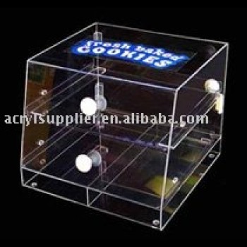 transparent acrylic display box and cover
