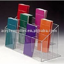 acrylic brochure rack