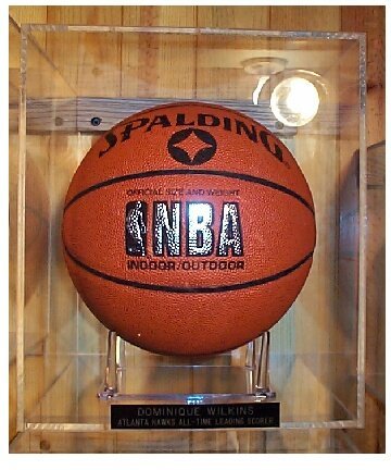 2012 Acrylic basketball display case