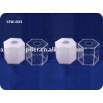clear acrylic tissue box B-20