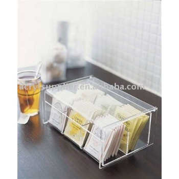 acrylic tea box