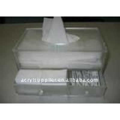 Clear acrylic paper box