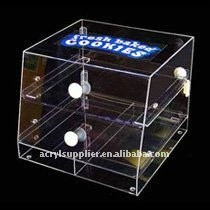 Mutil-functional clear transparent Acrylic drawers with round knob handle
