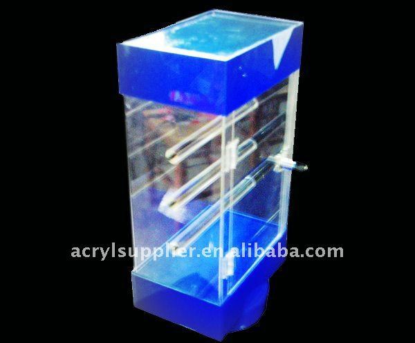 hot sale new design crystal transparent Acrylic Light box with LED