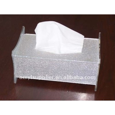 hot new style clear acrylic tissues for home