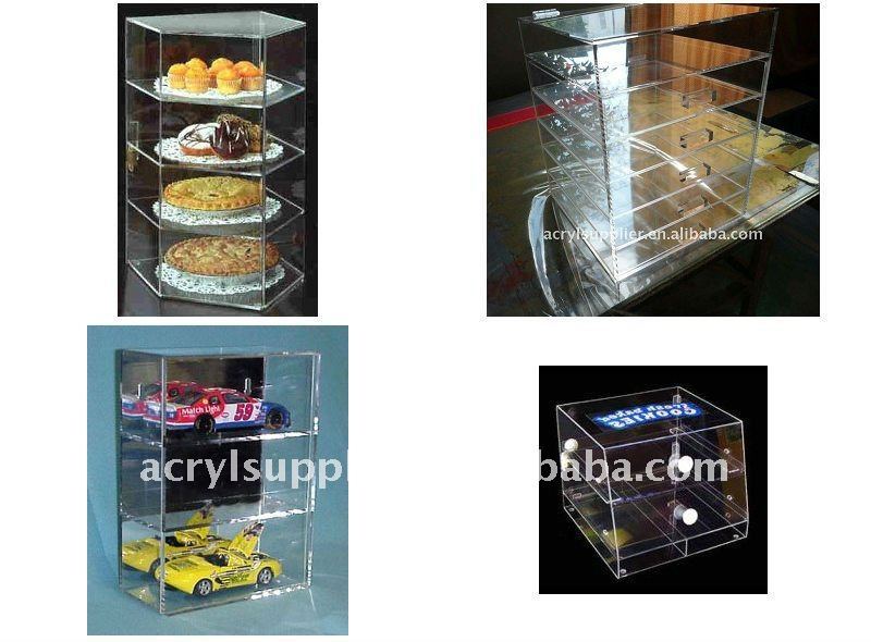 acrylic container box in home