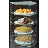 New clear acrylic acrylic food display with hinges at the best price