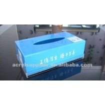 custom rectangle acrylic box for Tissues