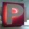 Acrylic Colourful Parking Sign Box