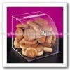Exhibition design clear acrylic plastic food container