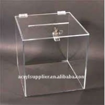2012 New Multi-function acrylic suggestion box