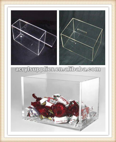 2012 hot selled small acrylic display box