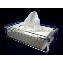 acrylic clear napkin holder/tissue boxes