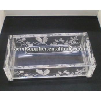 2012 new acrylic napkin box