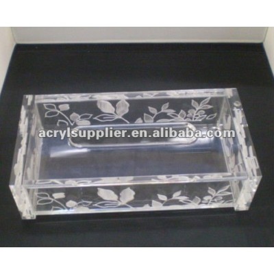 2012 new acrylic napkin box