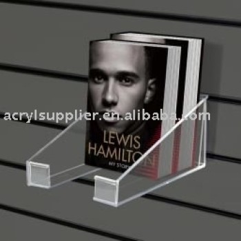 acrylic book rack