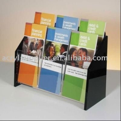 acrylic brochure display holders