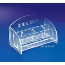 High quality fashion clear acrylic card holder for office