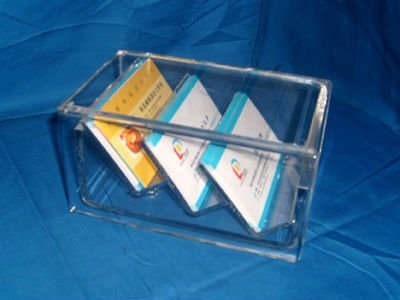 acrylic card holders