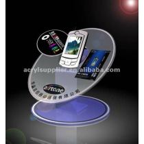 clear acrylic cell phone display holders