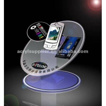 clear acrylic cell phone display holders