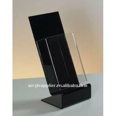 black and transparent Acrylic Perspex folding Book Stand