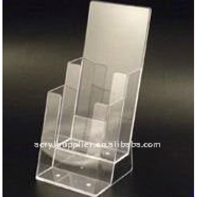 A4 clear acrylic perspex book holder or desktop box