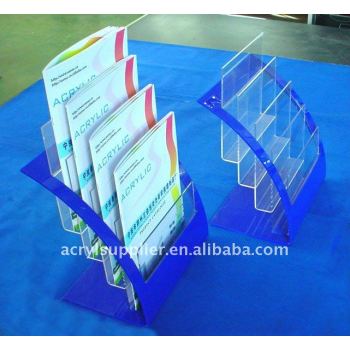 A4 clear acrylic acrylic brochure display