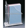 Acrylic Memo & Pen Holder with Paper