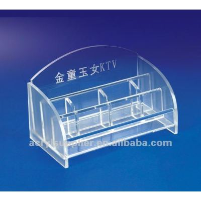 beautiful and usful clear acrylic makeup holder