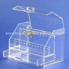 Clear Acrylic makeup Holder